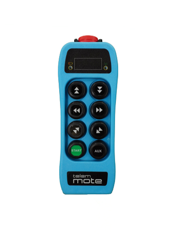 Uzaktan Kumanda Seti 8 Buton Acil Stop Mantarlı